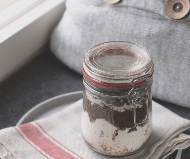 A Sweet Gift Idea: Brownies in a jar